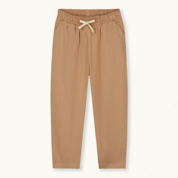 オーガニックコットン キッズテーパードパンツ