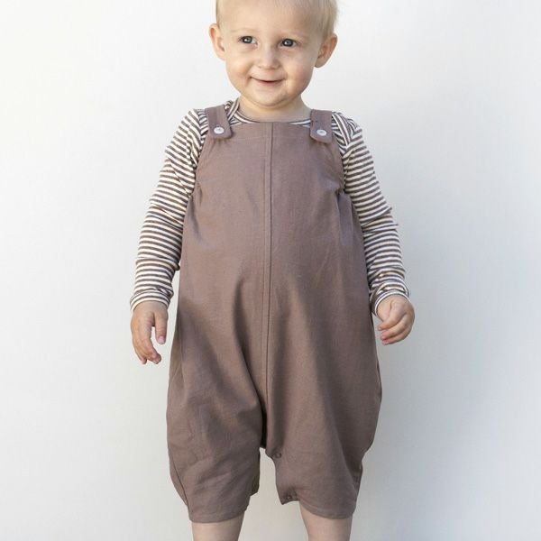 オーガニックコットン&ネトル ベビーオーバーオール