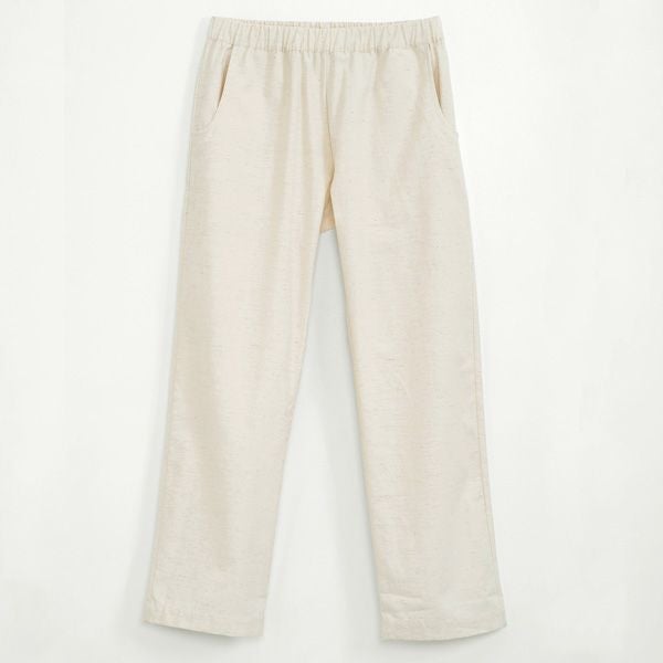 オーガニックコットン&ネトル ストレートパンツ