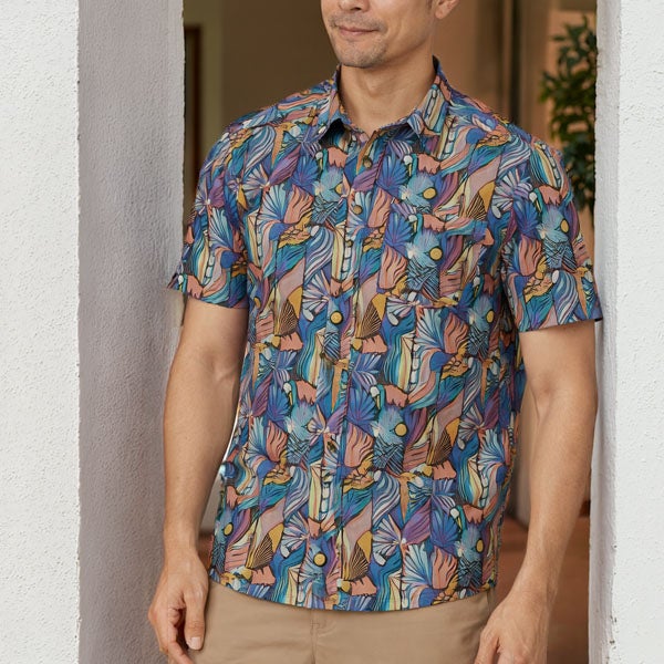 オーガニックコットン メンズ・ゴー・トゥ・シャツ