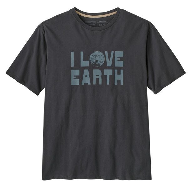 オーガニックコットン メンズ・アース・ラブ・Tシャツ