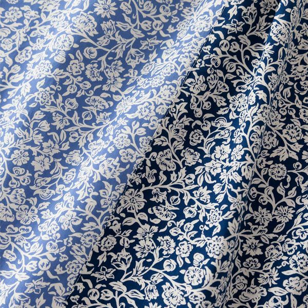 オーガニックコットン Ｖ＆Ａマートン柄ノースリーブフレアワンピース