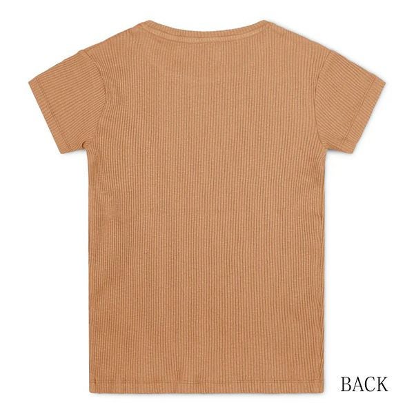 オーガニックコットン キッズリブＴシャツ(半袖)