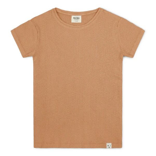 オーガニックコットン キッズリブＴシャツ(半袖)