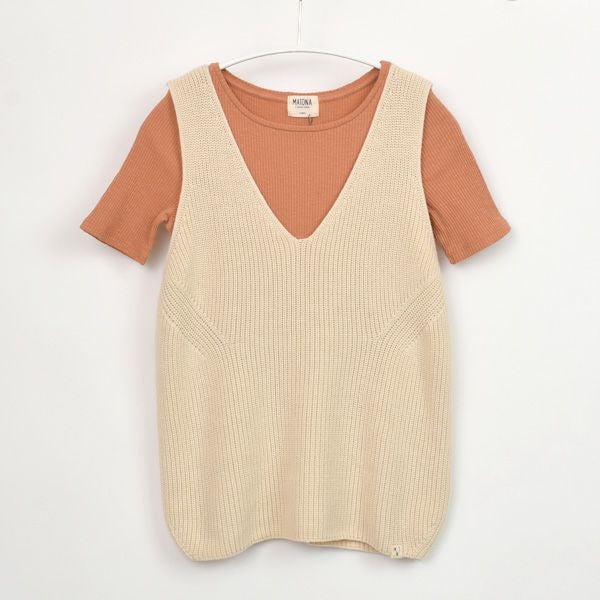 オーガニックコットン リブＴシャツ(半袖)