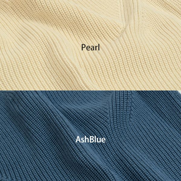 オーガニックコットン ノースリーブニット