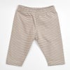 オーガニックコットン ベビーカプリレギンスFineStripe