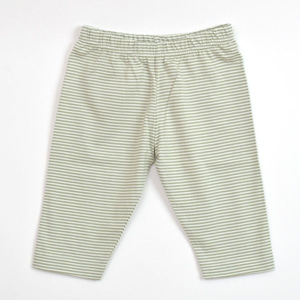 オーガニックコットン キッズカプリレギンスFineStripe