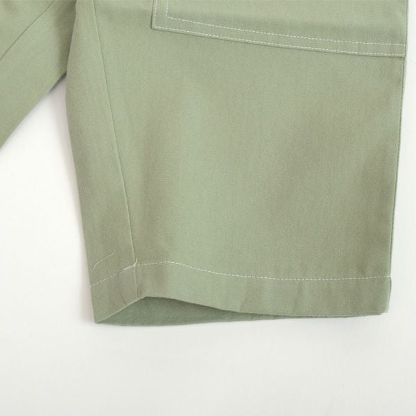 オーガニックコットン キッズペインターハーフパンツ