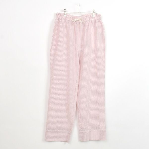 オーガニックコットン シアサッカーリラックスパンツ