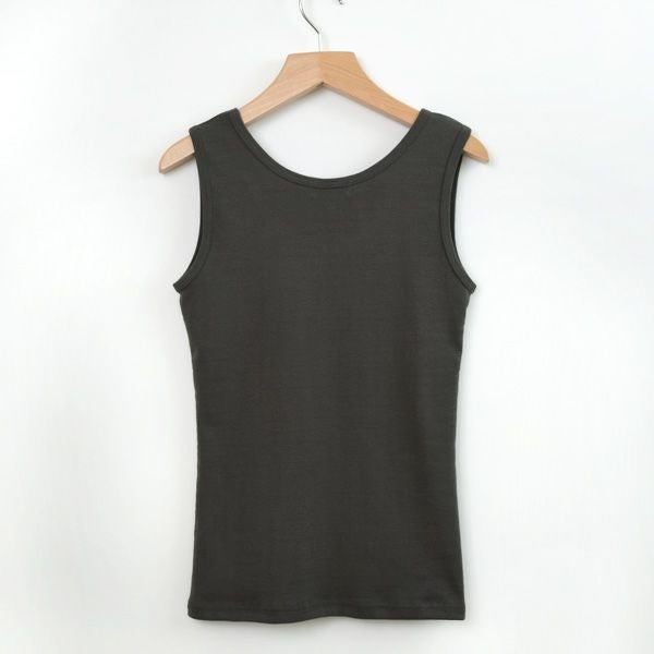 オーガニックコットン 五倍子染めタンクトップ