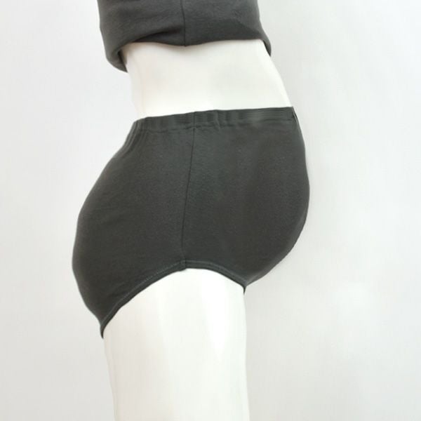 オーガニックコットン マタニティ五倍子染めショーツ