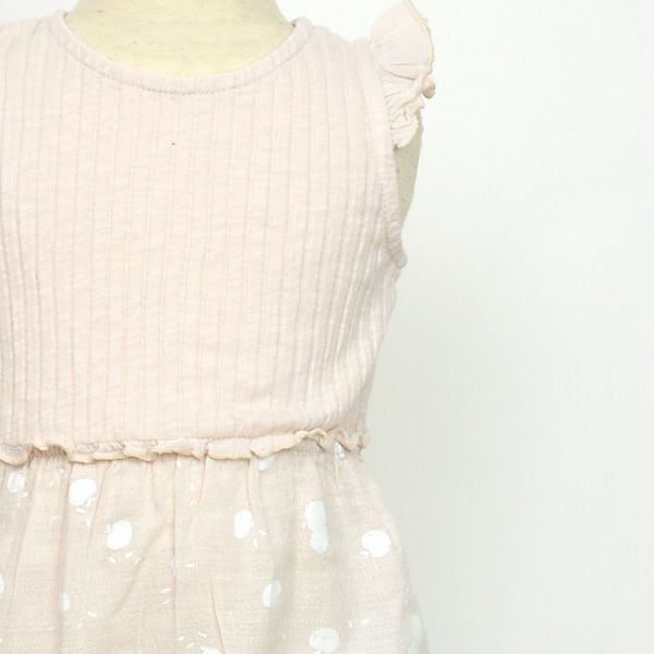 オーガニックコットン ベビーコンビロンパース APPLE