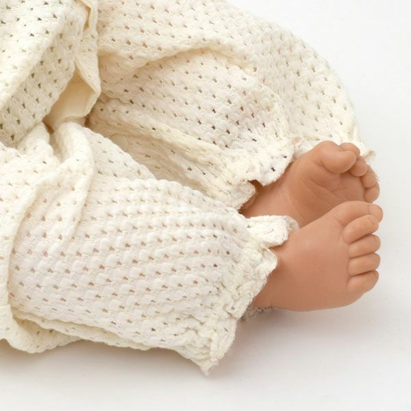 オーガニックコットン ベビーソルブロンメッシュ半袖カバーオール