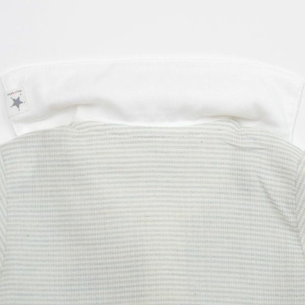 オーガニックコットン ベビーショートカバーオール はりねずみ