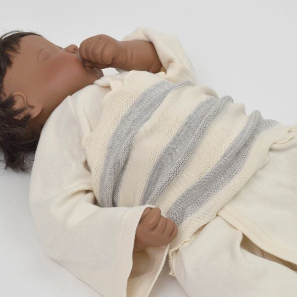 オーガニックコットン ベビーボーダー腹巻