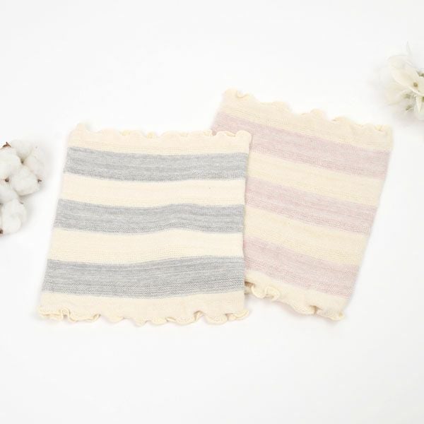 オーガニックコットン ベビーボーダー腹巻