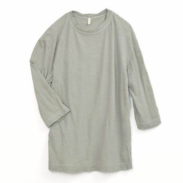 オーガニックコットン 薄地天竺 7分袖カットソー