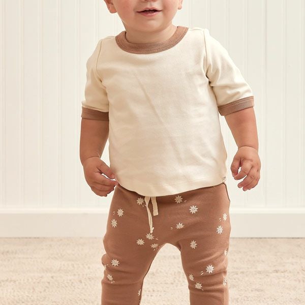 オーガニックコットン ベビーリンガーTシャツ