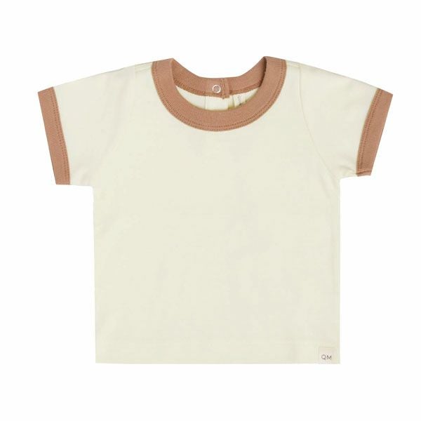 オーガニックコットン ベビーリンガーTシャツ