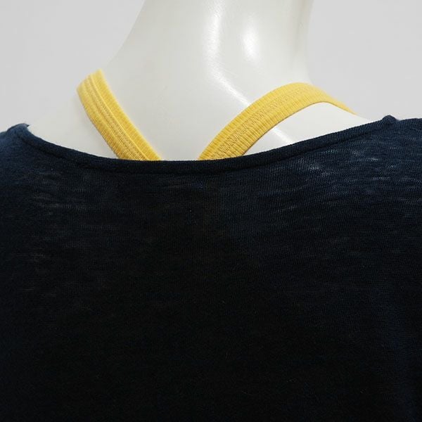 オーガニックコットン リブバッククロスキャミソール