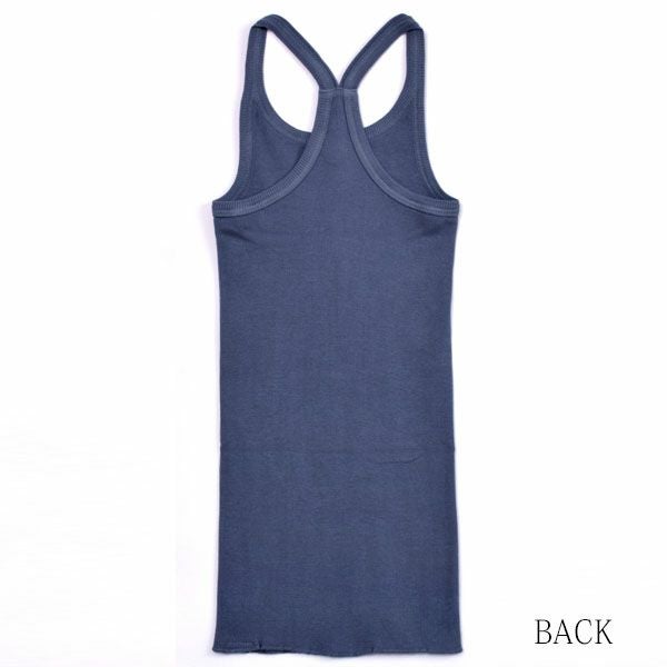 オーガニックコットン リブバッククロスキャミソール