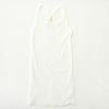 オーガニックコットン リブバッククロスキャミソール