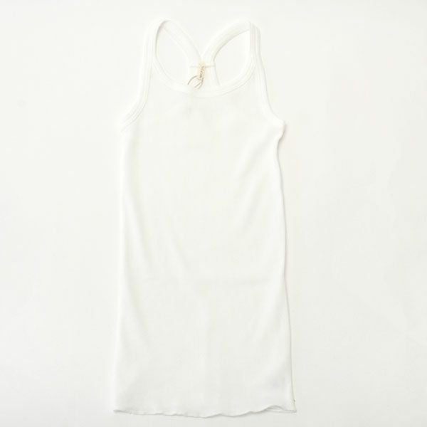 オーガニックコットン リブバッククロスキャミソール