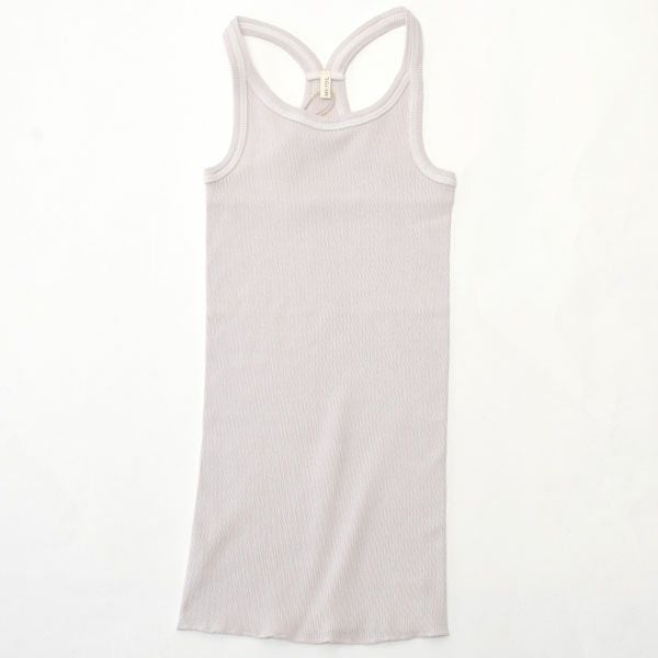 オーガニックコットン リブバッククロスキャミソール