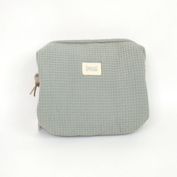 オーガニックコットン トイレタリーポーチ CAMILA ワッフル