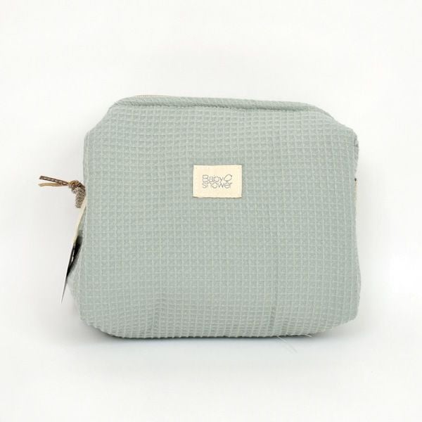 オーガニックコットン トイレタリーポーチ CAMILA ワッフル