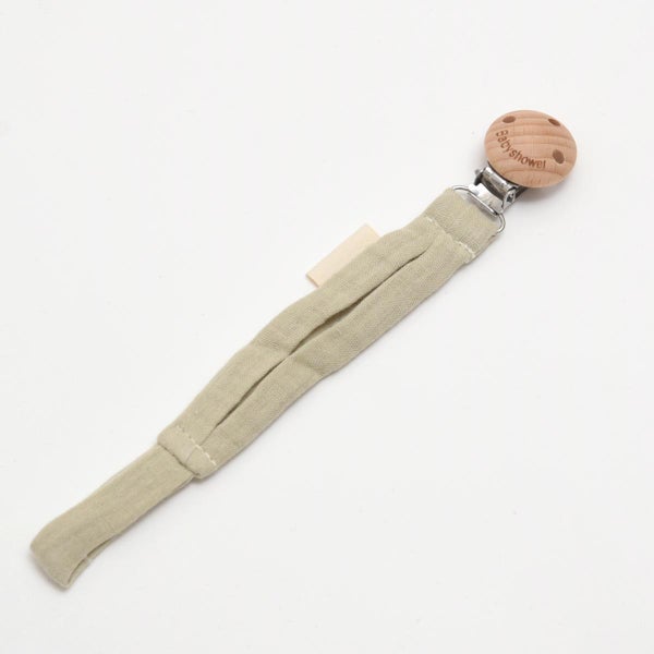オーガニックコットン おしゃぶりホルダー