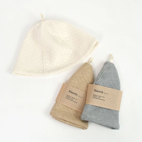 オーガニックコットン サウナエンジョイハット