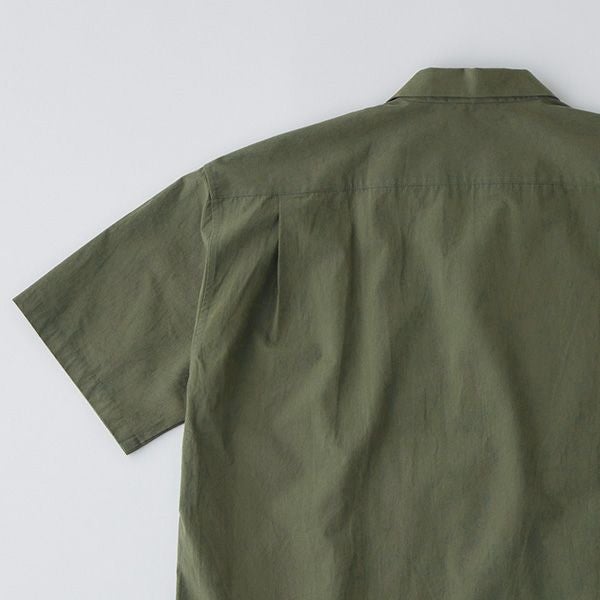 オーガニックコットン タイプライターアロハシャツ