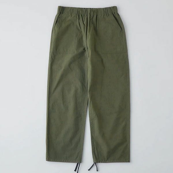 オーガニックコットン タイプライターファティーグイージーパンツ