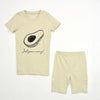 オーガニックコットン キッズパジャマセット Avocado