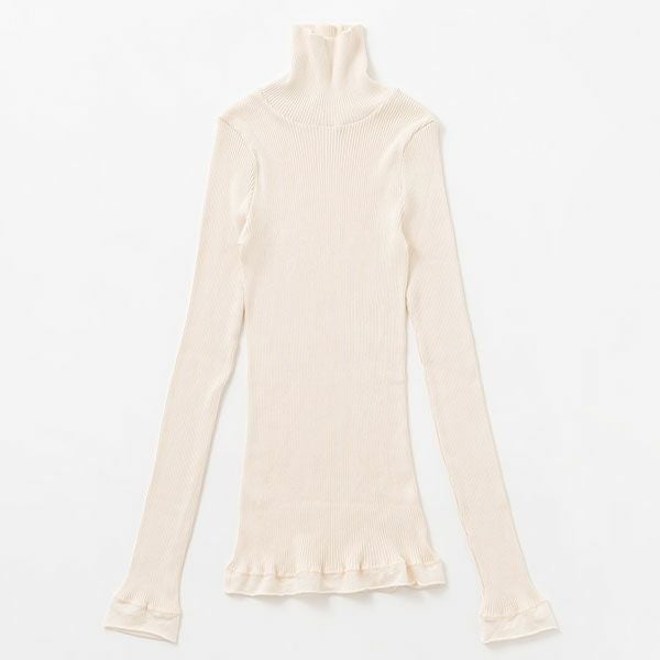 オーガニックコットン チューブテレコタートル(長袖) ナチュラル M