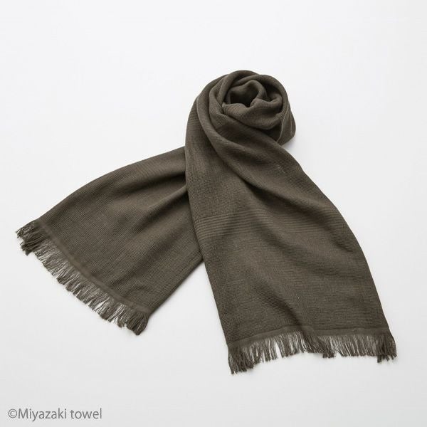 オーガニックコットン 今治マフラーシーズン