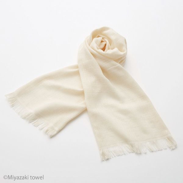 オーガニックコットン 今治マフラーシーズン