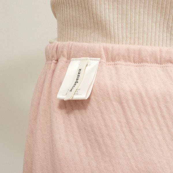 オーガニックコットン スズランレースパンツ