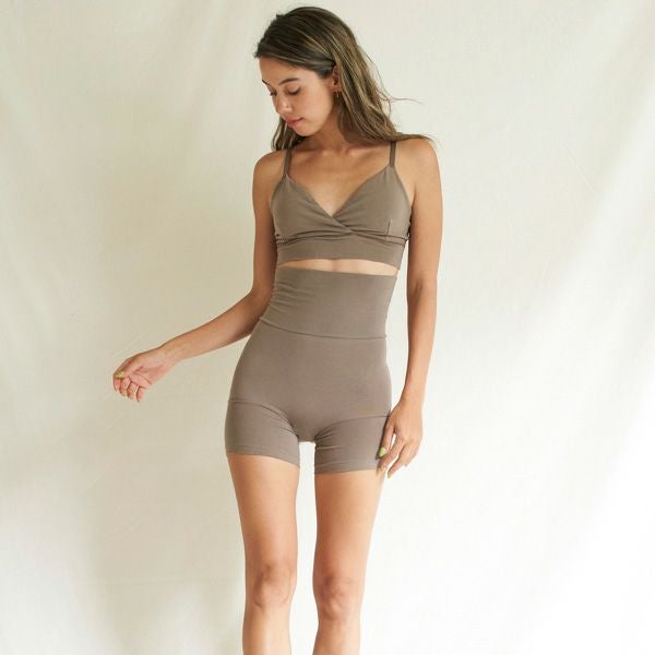 オーガニックコットン コンフォート腹巻3分丈ショーツ