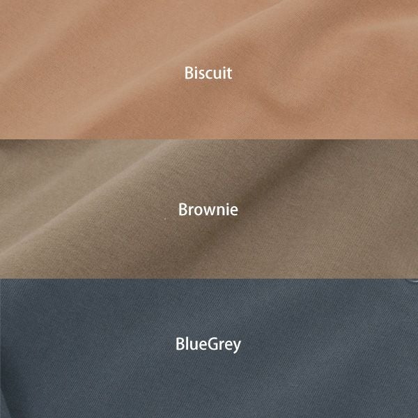 オーガニックコットン ベビーラウンドネックカバーオール(長袖)