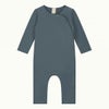 オーガニックコットン ベビーラウンドネックカバーオール(長袖)