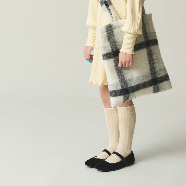 オーガニックコットン キッズコンフォートハイソックス