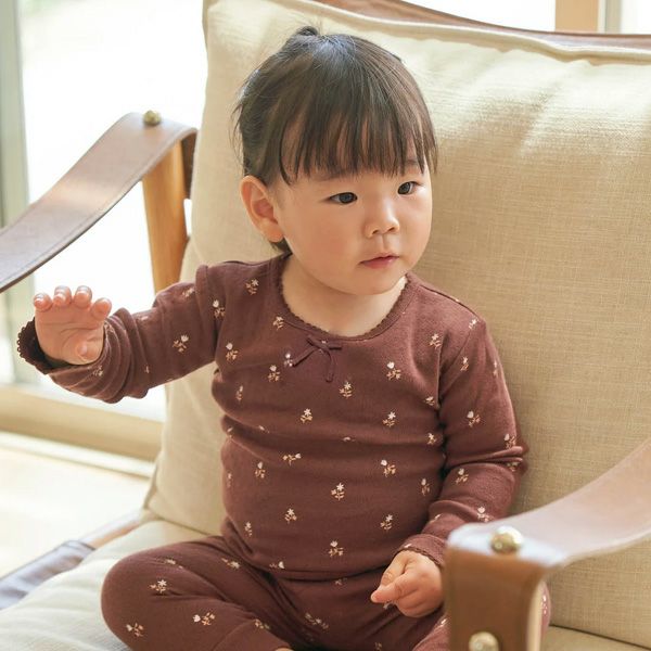 オーガニックコットン ベビーポインテルＴシャツ(長袖)