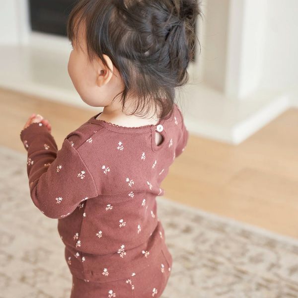 オーガニックコットン ベビーポインテルＴシャツ(長袖)