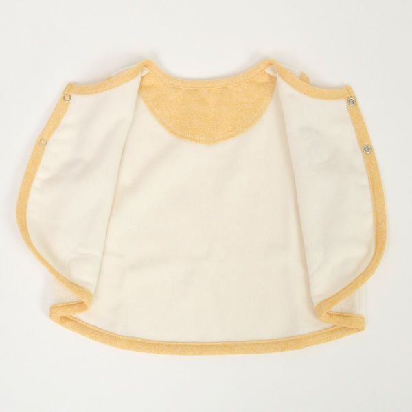 オーガニックコットン ベビー起毛パイルベスト キキリン