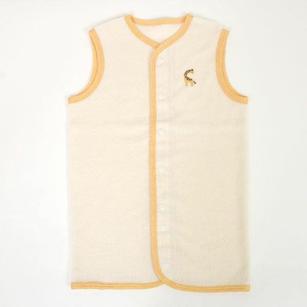 オーガニックコットン ベビー起毛パイルツーウェイスリーパー キキリン