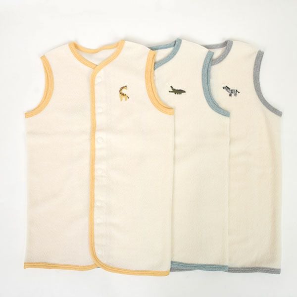 オーガニックコットン ベビー起毛パイルツーウェイスリーパー キキリン