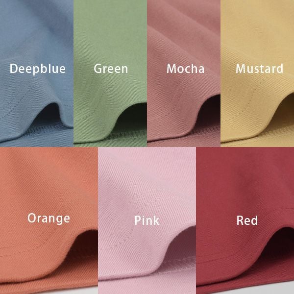 オーガニックコットン キッズプレーンTシャツ(長袖)